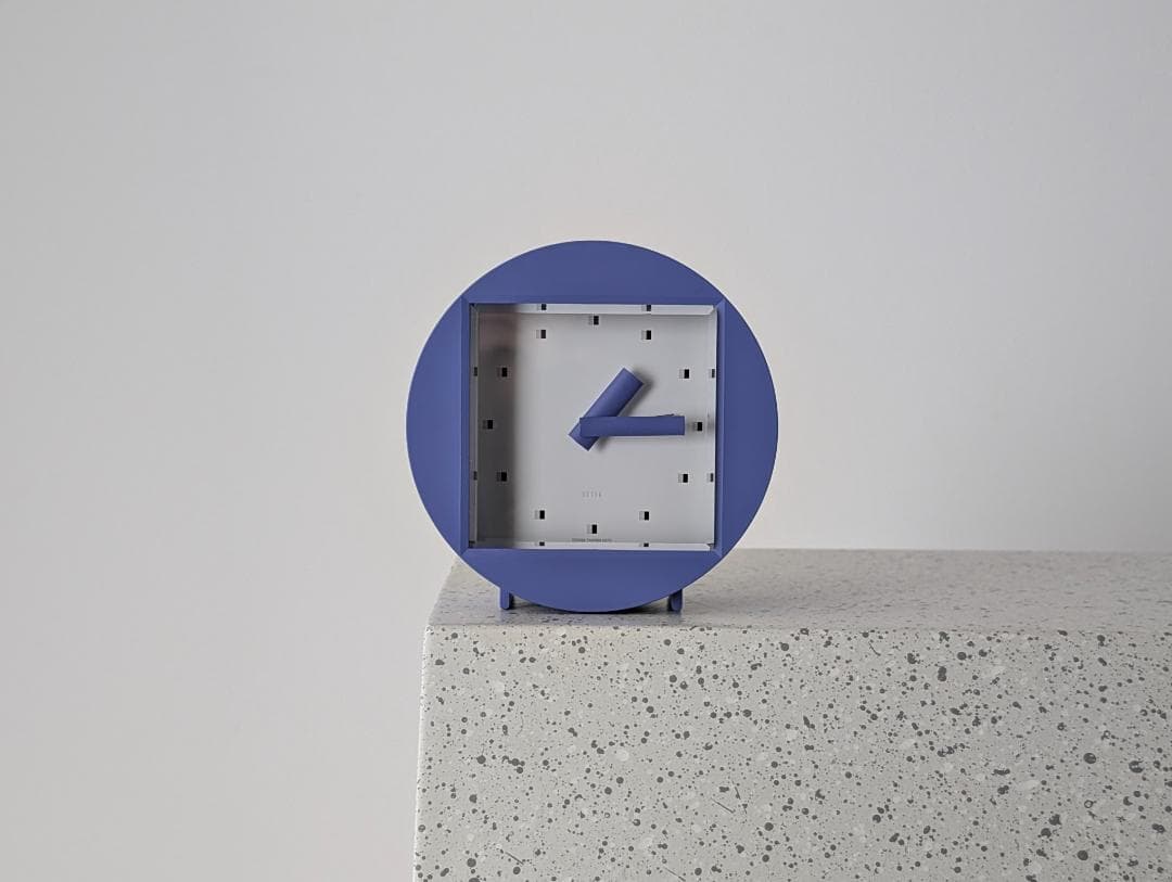 90s ビンテージ レムノス SESSA テーブルクロック 箱付き美品 加藤孝志