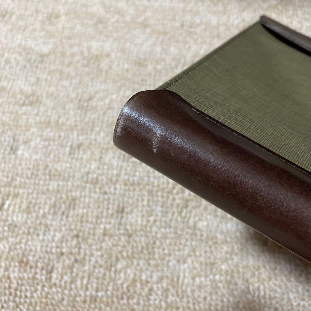 POSTALCO 書類ケース オリーブグリーン　リーガルエンベロープ