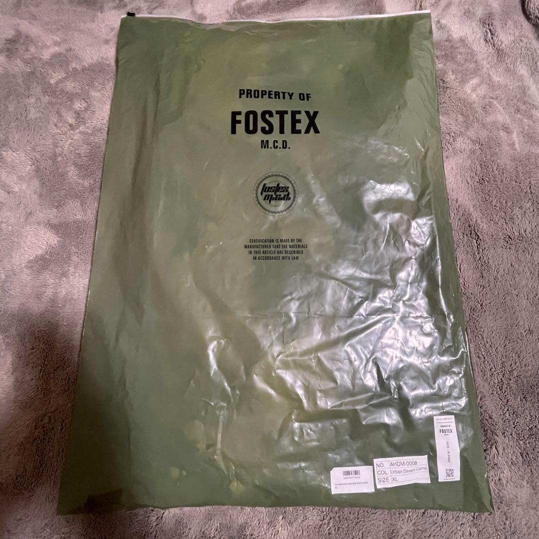 新品 AHDM FOSTEX M.C.D. MA-1 NON-PADDED XL