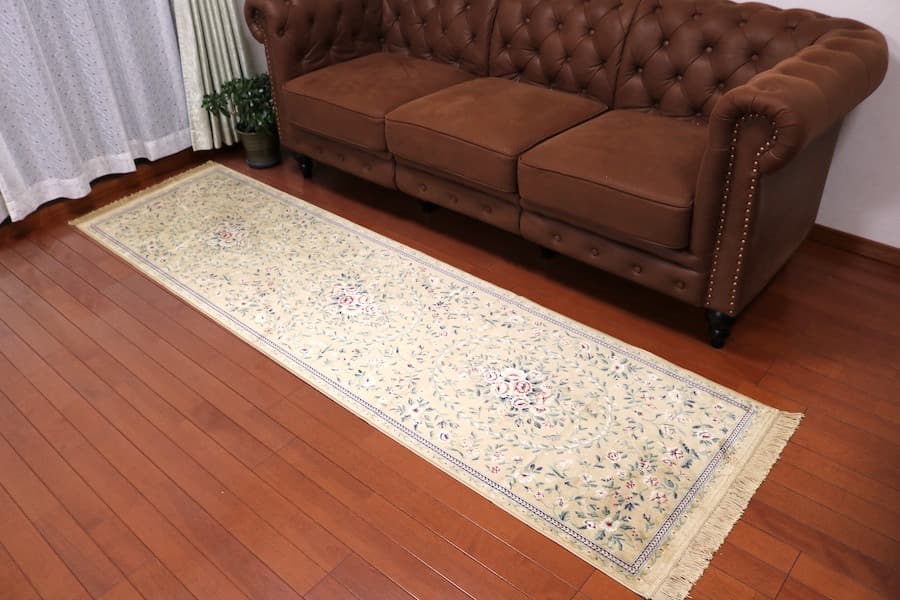 最後の値段です！ペルシャ柄絨毯 67×240 新品未使用 カーペット 玄関マット