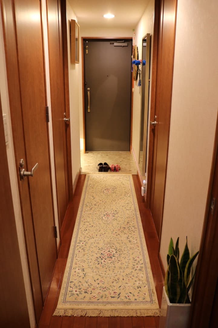 最後の値段です！ペルシャ柄絨毯 67×240 新品未使用 カーペット 玄関マット