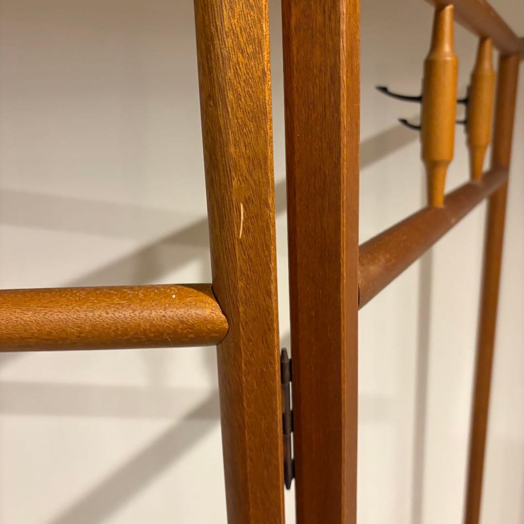 衣桁 着物掛け 衣紋掛け 折り畳み インテリア 昭和レトロ 和家具