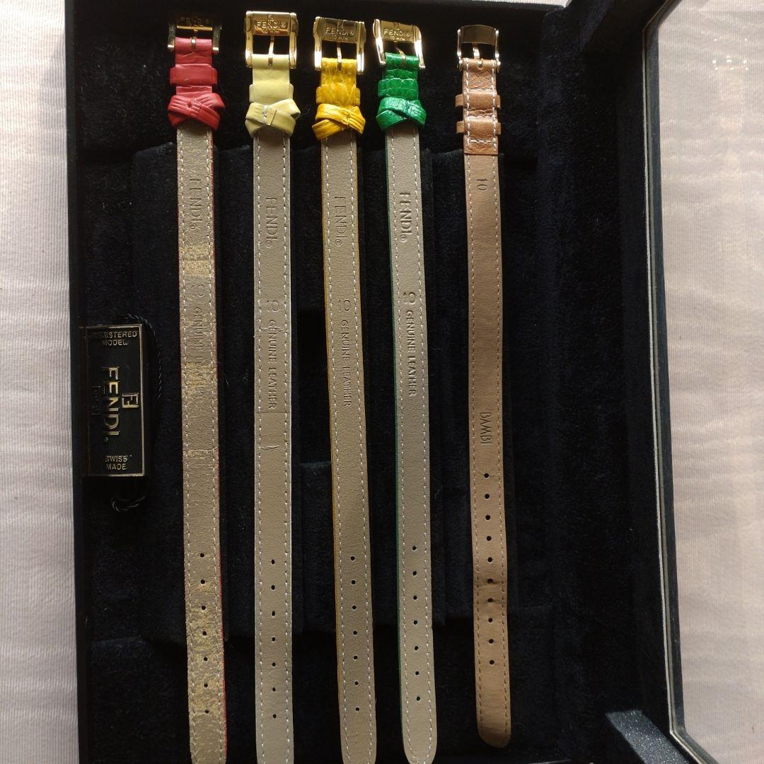 フェンディFENDI 腕時計　カメレオン （時計内部品交換済）レディース