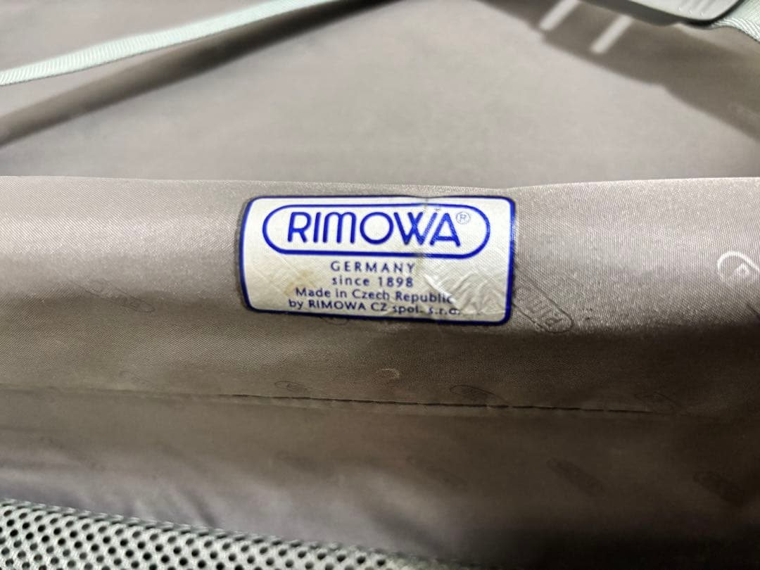 美品!RIMOWA サルサ 2輪ブラック TSA 機内持込 黒