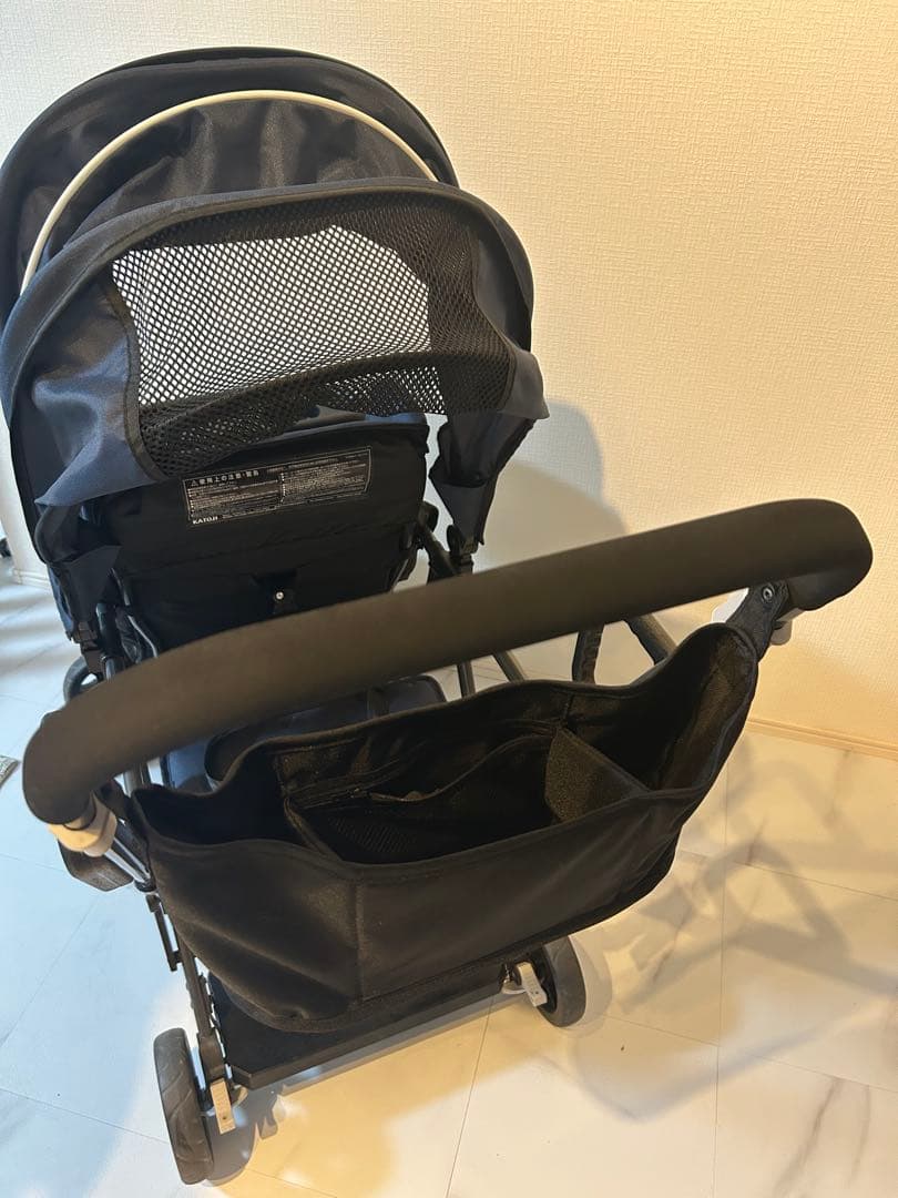 【美品】KATOJI カトージ ベビーカー 二人でゴー 2人乗りベビーカー