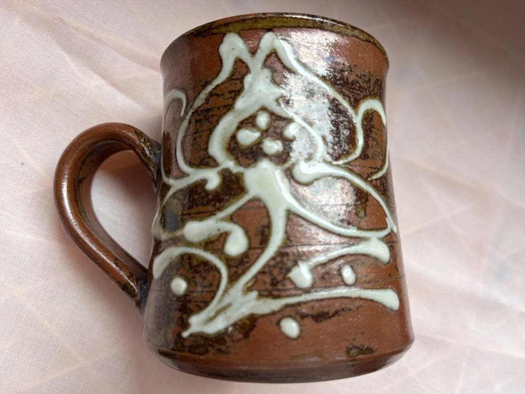 沖縄　やちむん　読谷　拓実窯　コーヒードリッパーとマグカップ