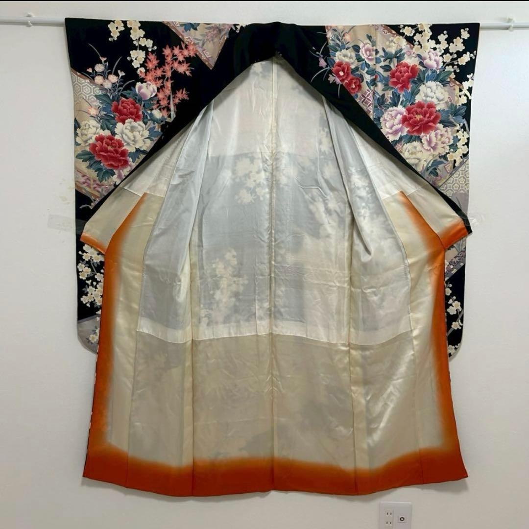 週末セール【豪華振袖 正絹 】着物 成人式　身丈160cm