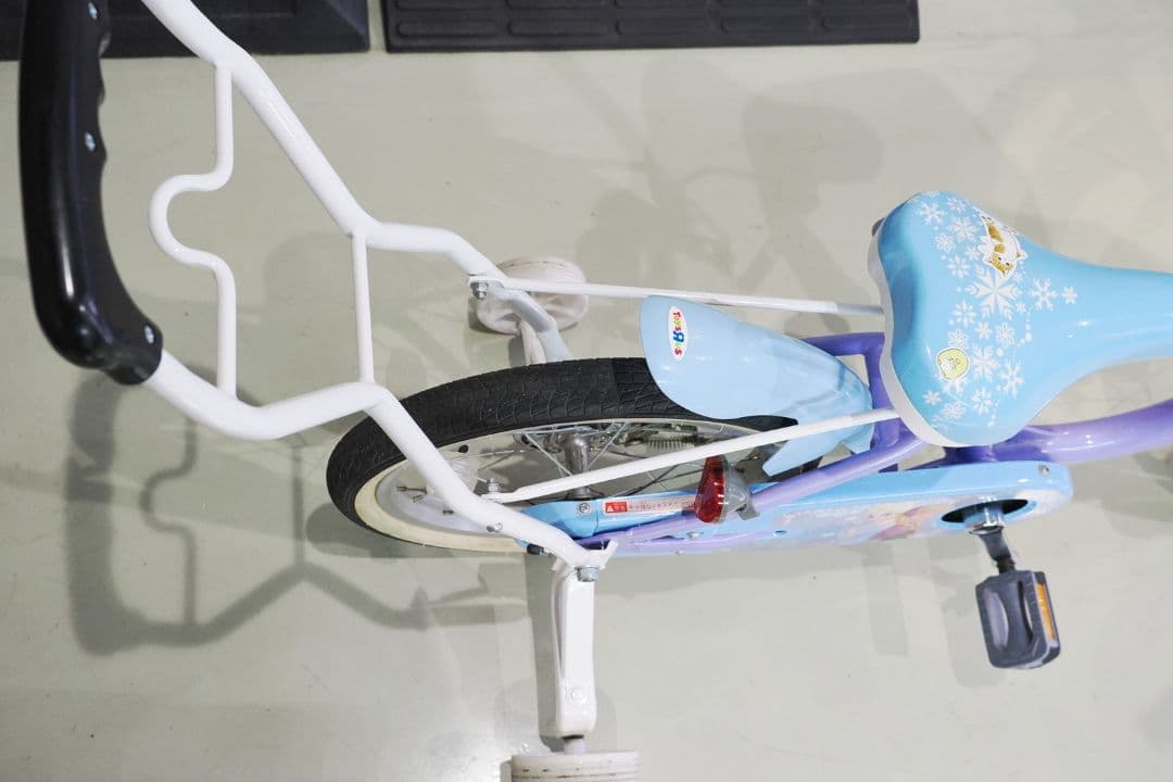 川越市 直接渡し アナと雪の女王 子供用自転車 16インチ　美品