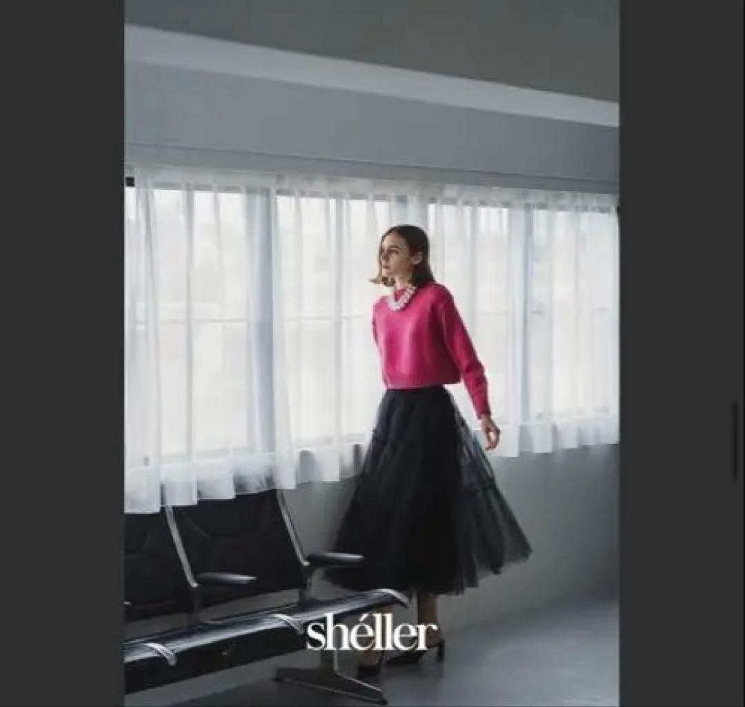 sheller three tier tulle skirt シェリエ スカート
