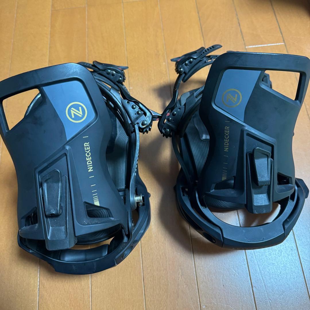 美品　NIDECKER SUPERMATIC スノーボード ビンディング M
