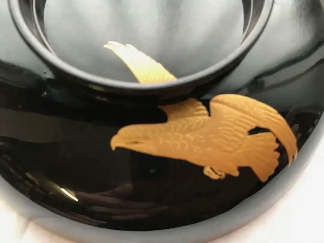 蒔絵持椀(一富士二鷹三茄子)十客揃