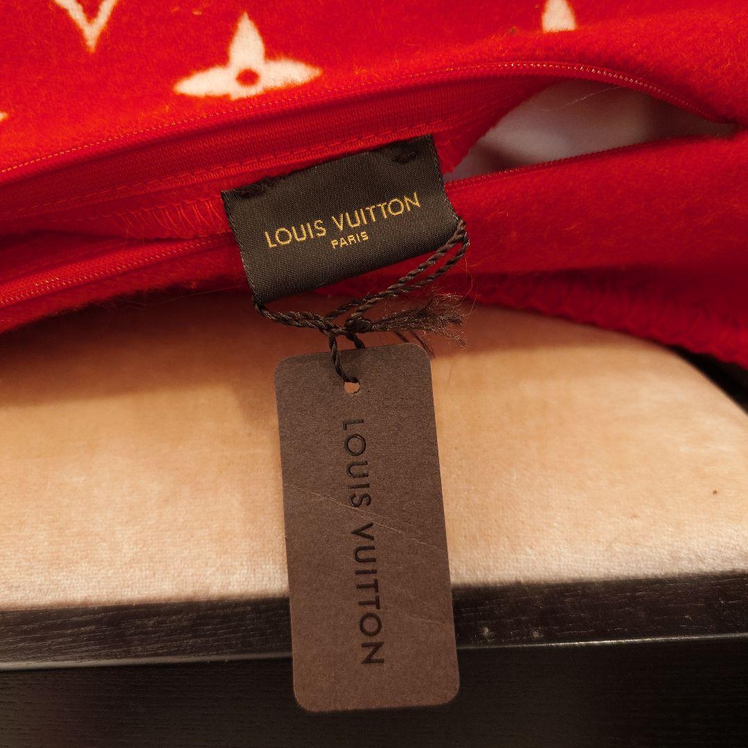 ルイヴィトン×シュプリーム　カシミア　クッション　レア