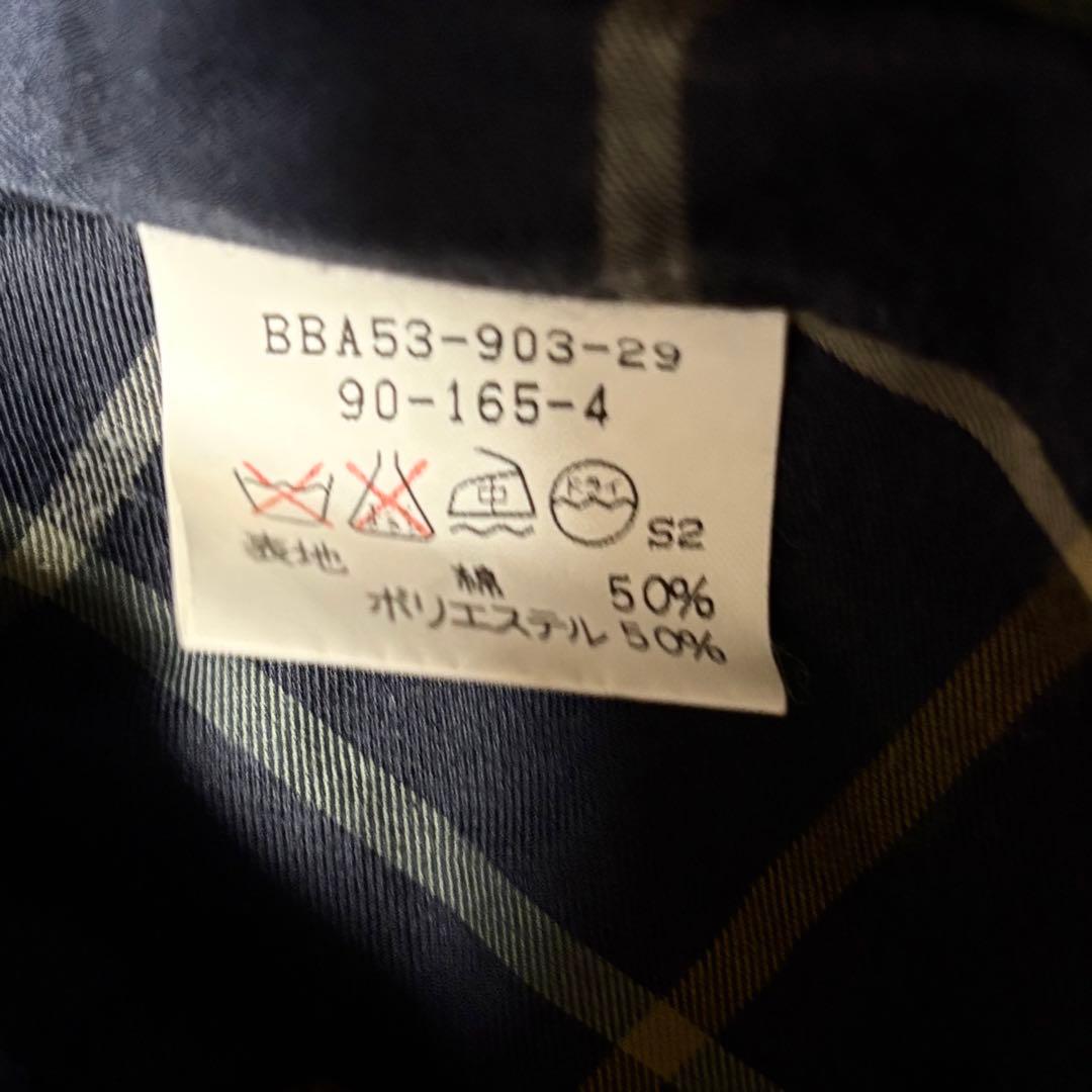 美品 バーバリー ステンカラーコート バルマカーン ヴィンテージ ブラック M