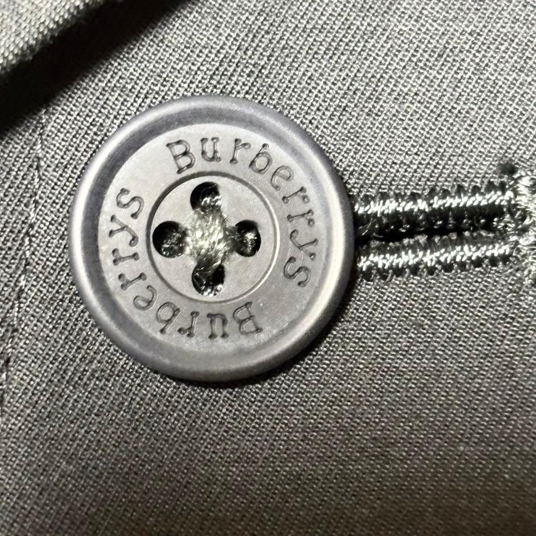 美品 バーバリー ステンカラーコート バルマカーン ヴィンテージ ブラック M