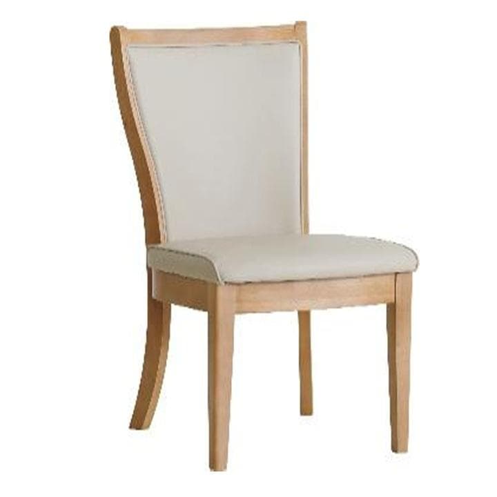 ナチュレ　エレガントなダイニングチェア ベージュ　肘付　肘無　回転無　色