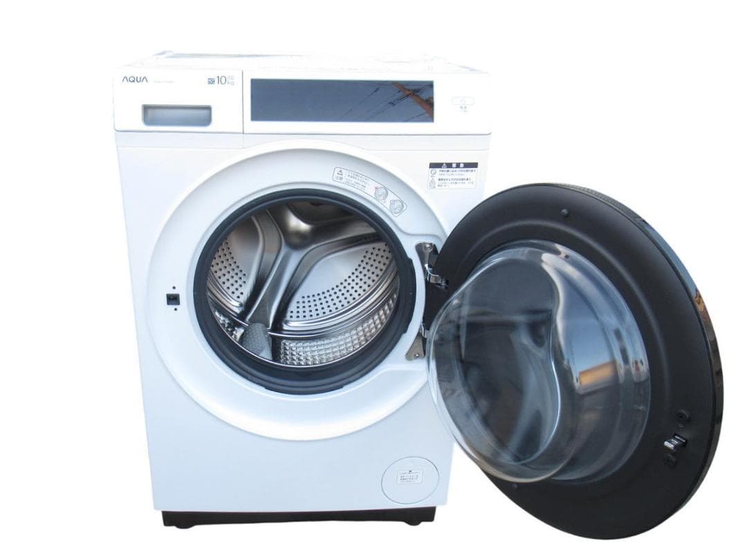 ■092■超美品■AQUA■ドラム式洗濯乾燥機■10㎏/5㎏■AQW-D10P■