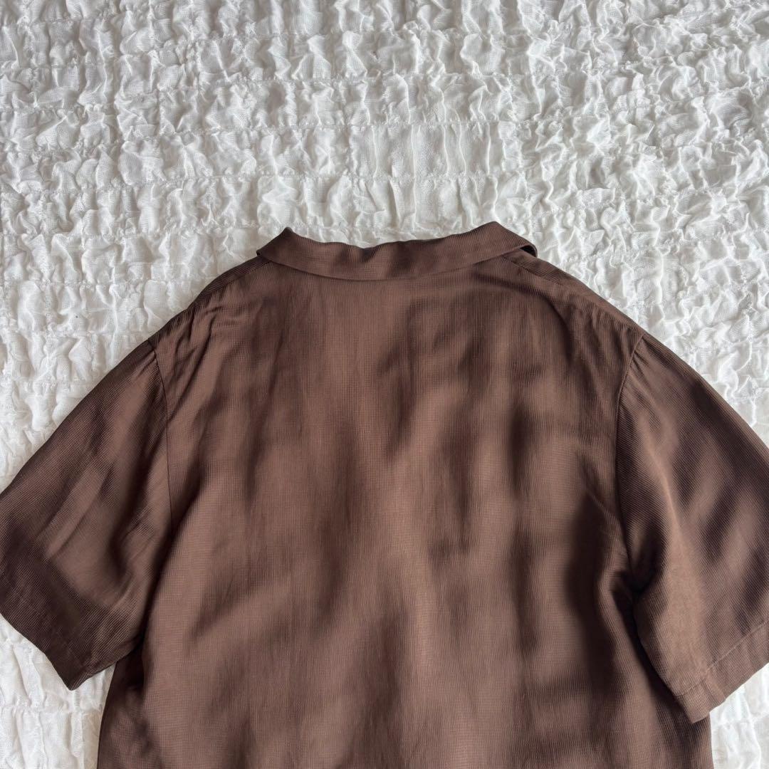 【美品】 ボールジィ オープンカラーシャツ ダブル リネンシャツジャケット