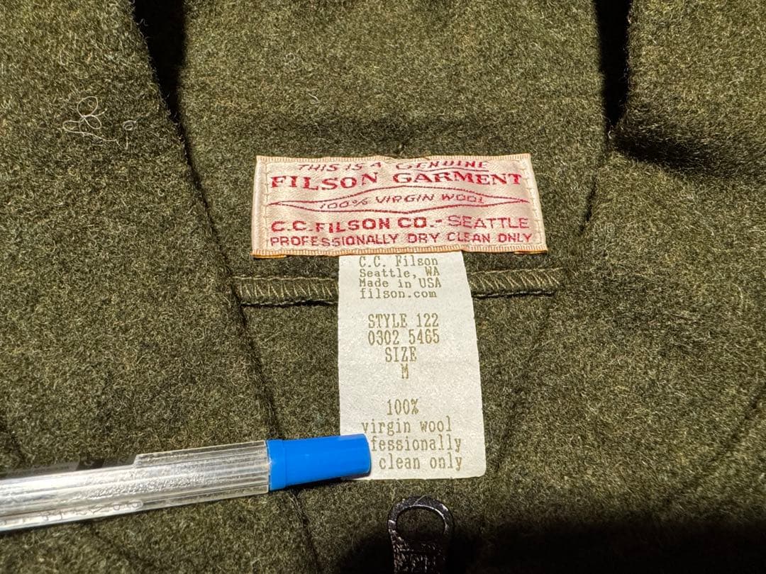 ジャケット・アウター Filson Shelter Cloth Waterfowl Jacket