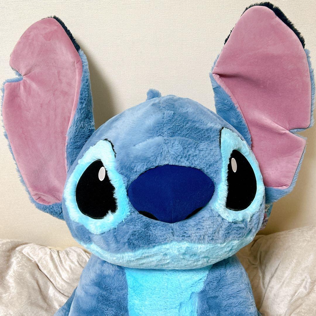 新品　コストコ　スティッチ ディズニー　特大　ぬいぐるみ ブランケット