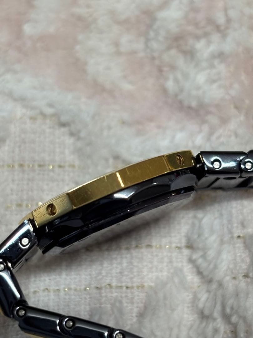 CORUM アドミラルズカップ クォーツ 18金 ガンブルー コンビ 動作良好