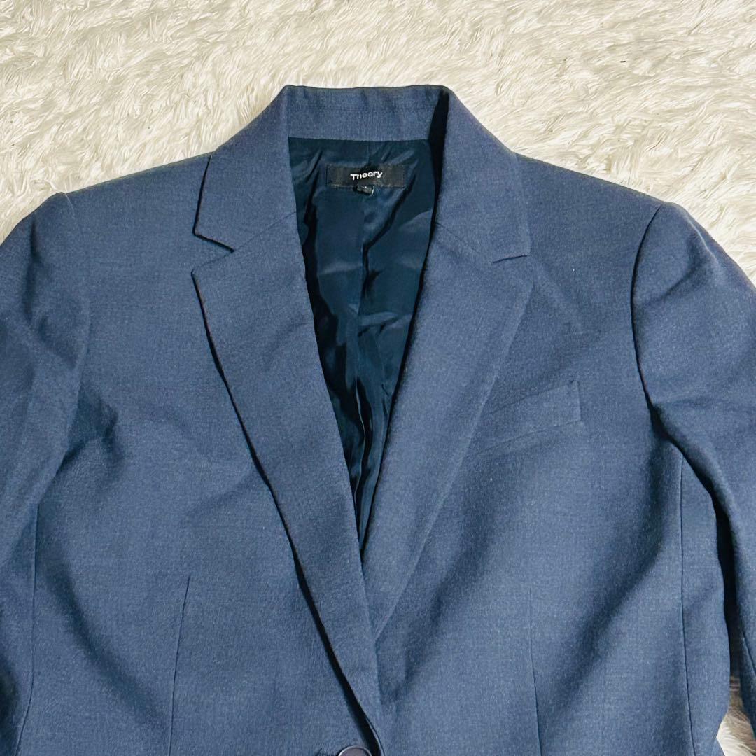 【美品】Theory セオリー セットアップ スーツ ネイビー M