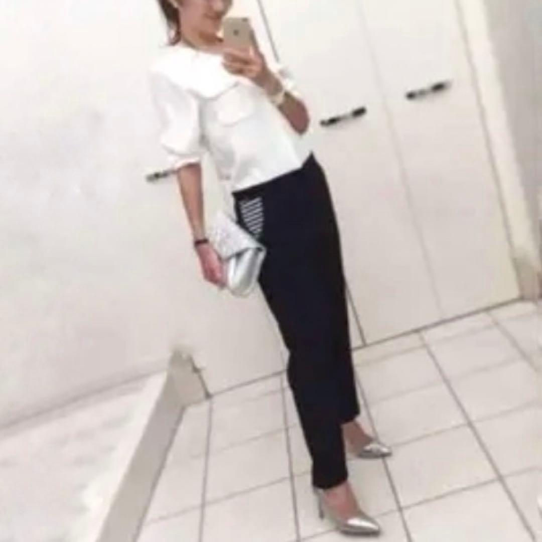 YM様　　ボーダーアットバルコニー　オーバーオール　 オールインワン　38