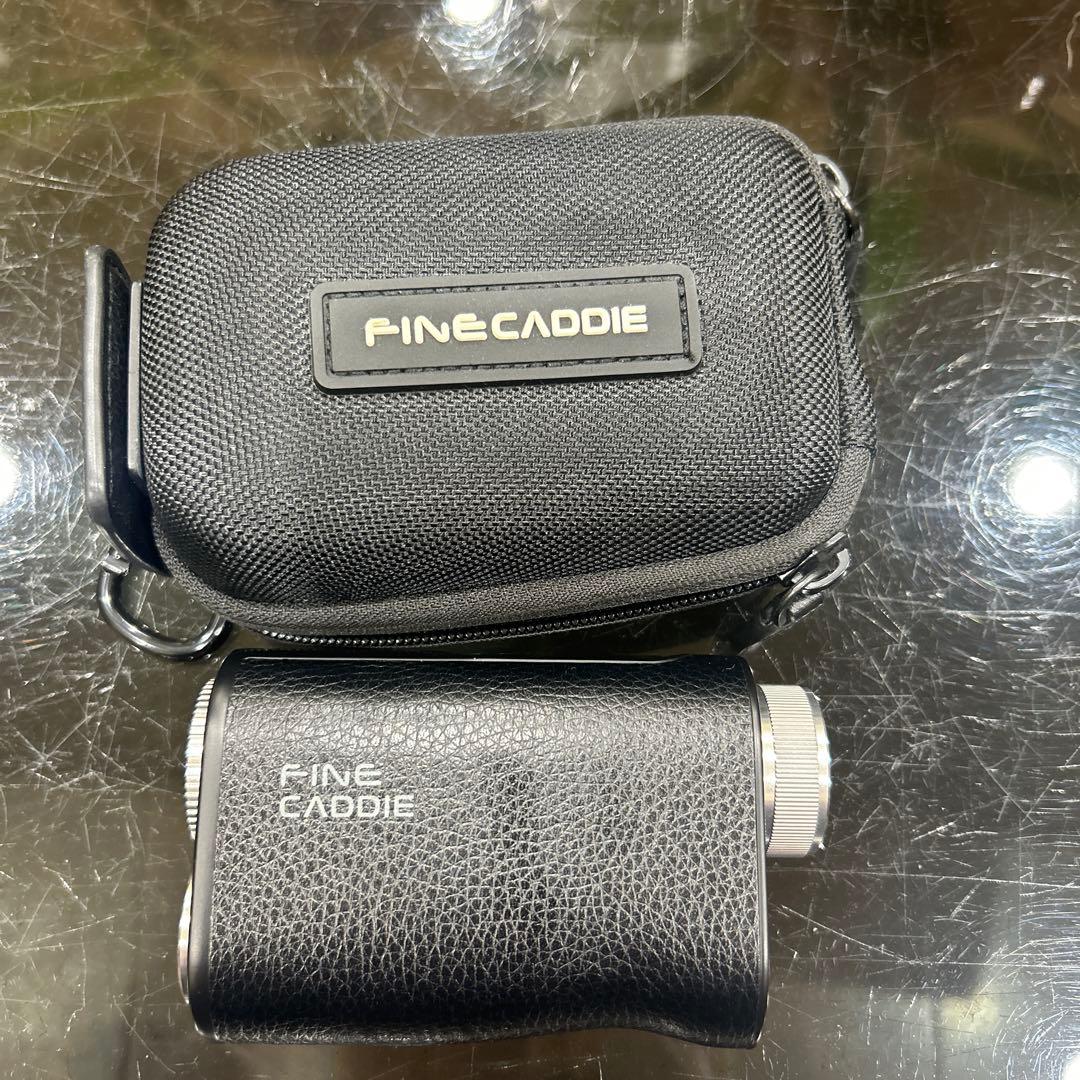 FINE CADDI レーザー距離計 黒 ケース付き