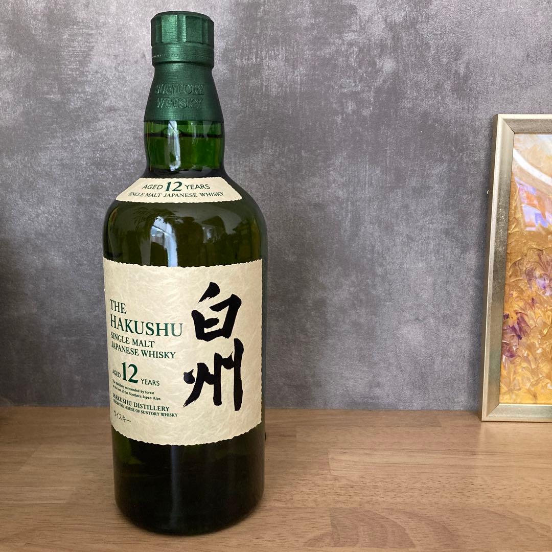 サントリー シングルモルトウイスキー 白州12年 700ml