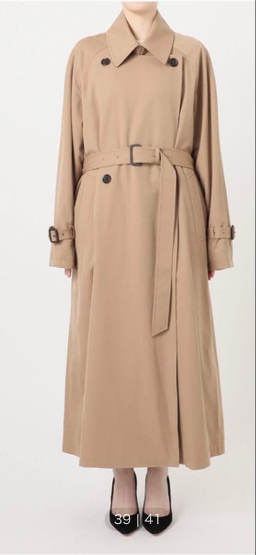 美品Deuxieme Classe GABARDINE TRENCH トレンチ