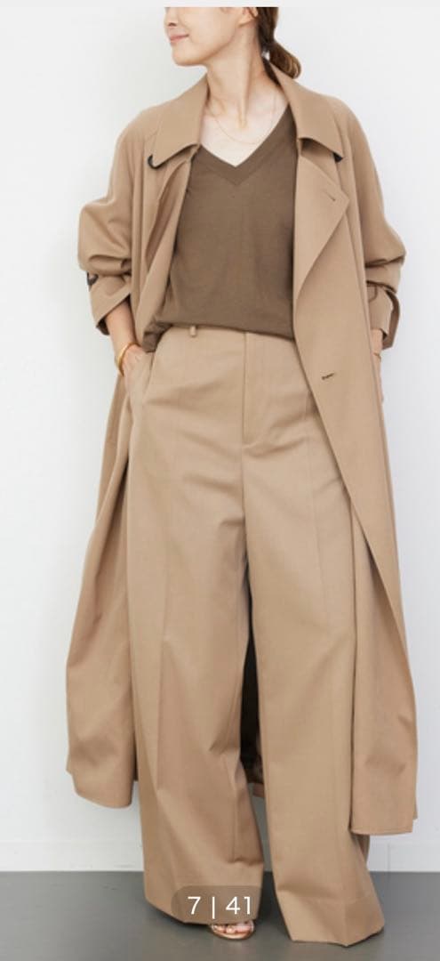 美品Deuxieme Classe GABARDINE TRENCH トレンチ