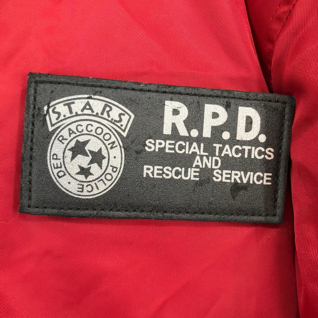 バイオハザード　MA-1 XL ボルドー　リバーシブル