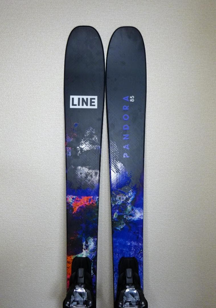 未使用　パウダー　BCスキー　LINE PANDORA 85 マーカービン付