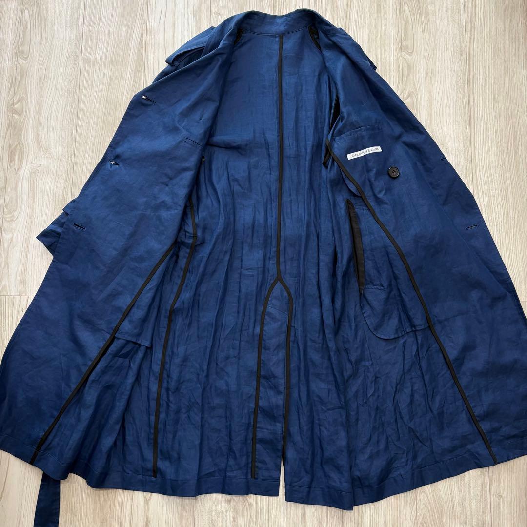 【美品】JOHN LAWRENCESULLIVAN トレンチコート ラミー 薄手