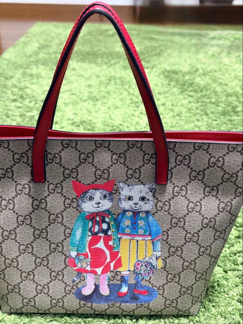 GUCCI チルドレンズ　ヒグチユウコGG スプリームハンドバッグ