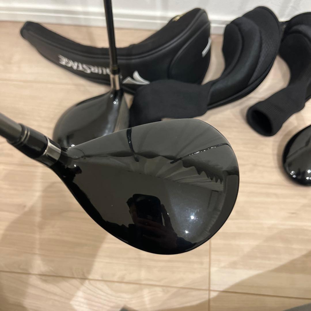 ツアーステージ　1W3W4U3本セット　社外ヘッドカバー付き