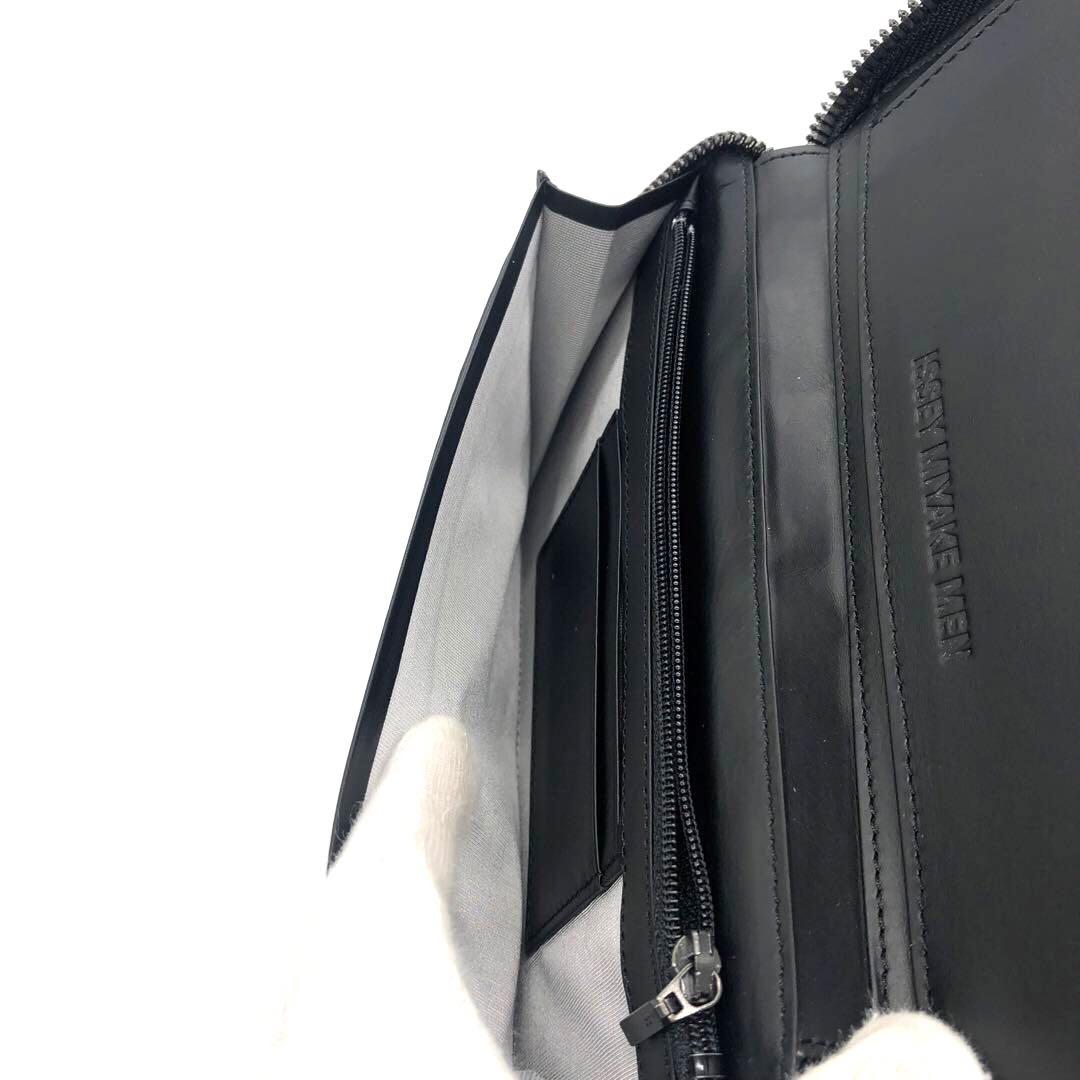 希少・未使用☆イッセイミヤケ レザー　長財布　 TIE DYE WALLET