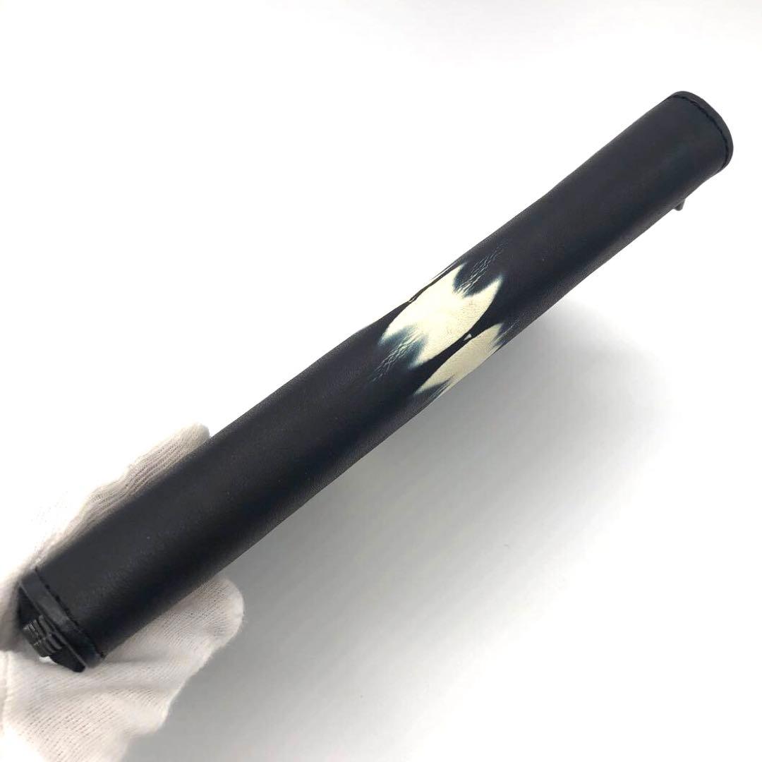 希少・未使用☆イッセイミヤケ レザー　長財布　 TIE DYE WALLET