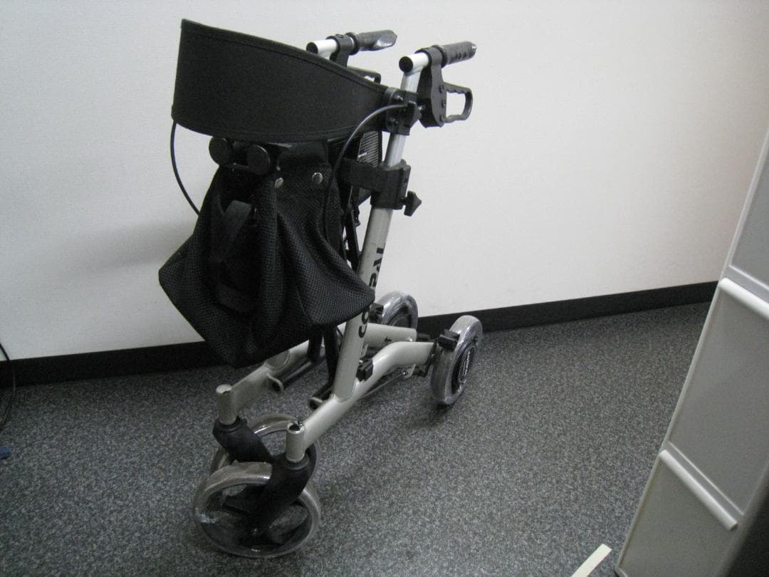 ナブテスコ　CONPAL 抑速ブレーキ付き歩行車 歩行器 シルバーカー ⑥