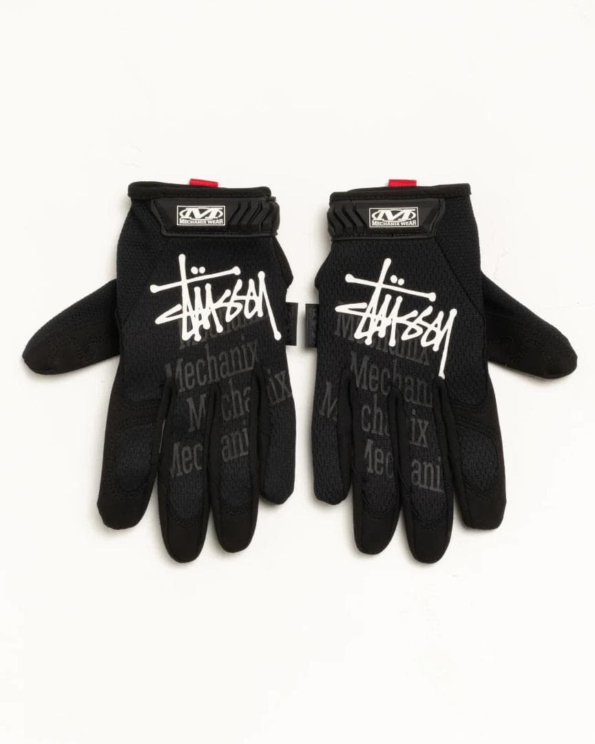 STUSSY MECHANIX GLOVES (XL) ステッカー付き