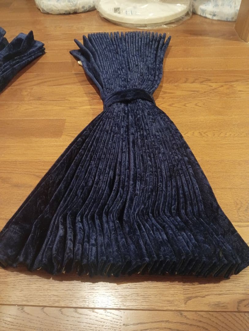 デコトラ チンチラ ネイビー仮眠カーテン