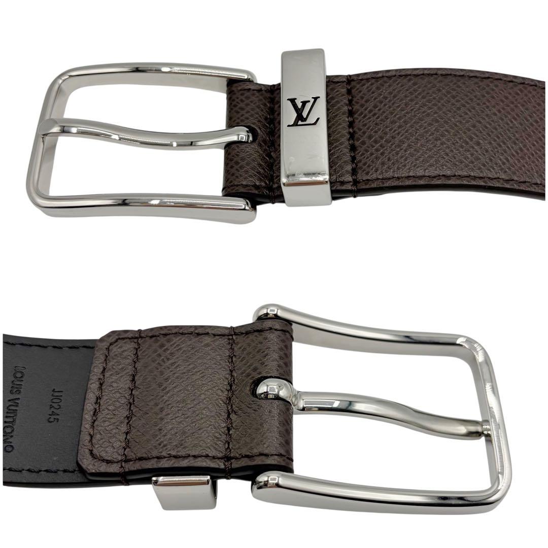 ⭐️良品⭐️ ルイヴィトン ベルト サンチュール ポンヌフ ブラウン