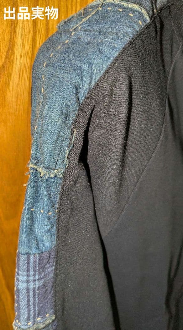 【KUON】Track Jacket UPCYCLED BORO TYPE02