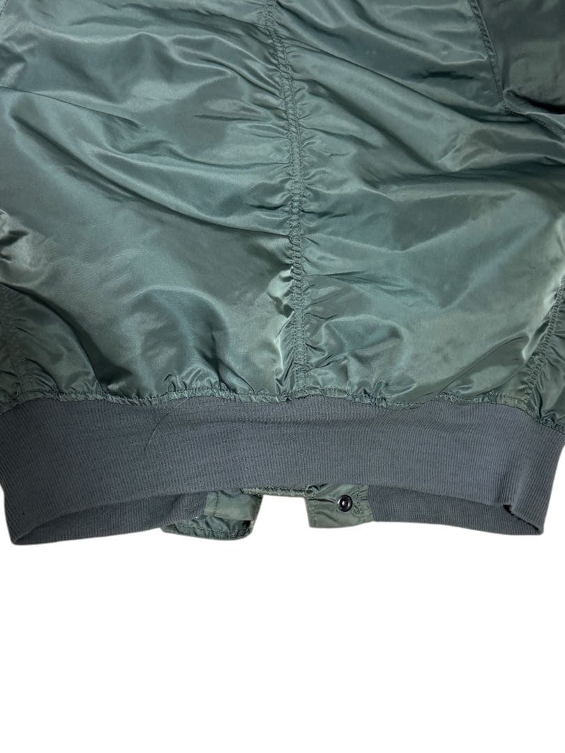 90s Alpha アルファ N-2B フライトジャケット 短丈 USA製 L