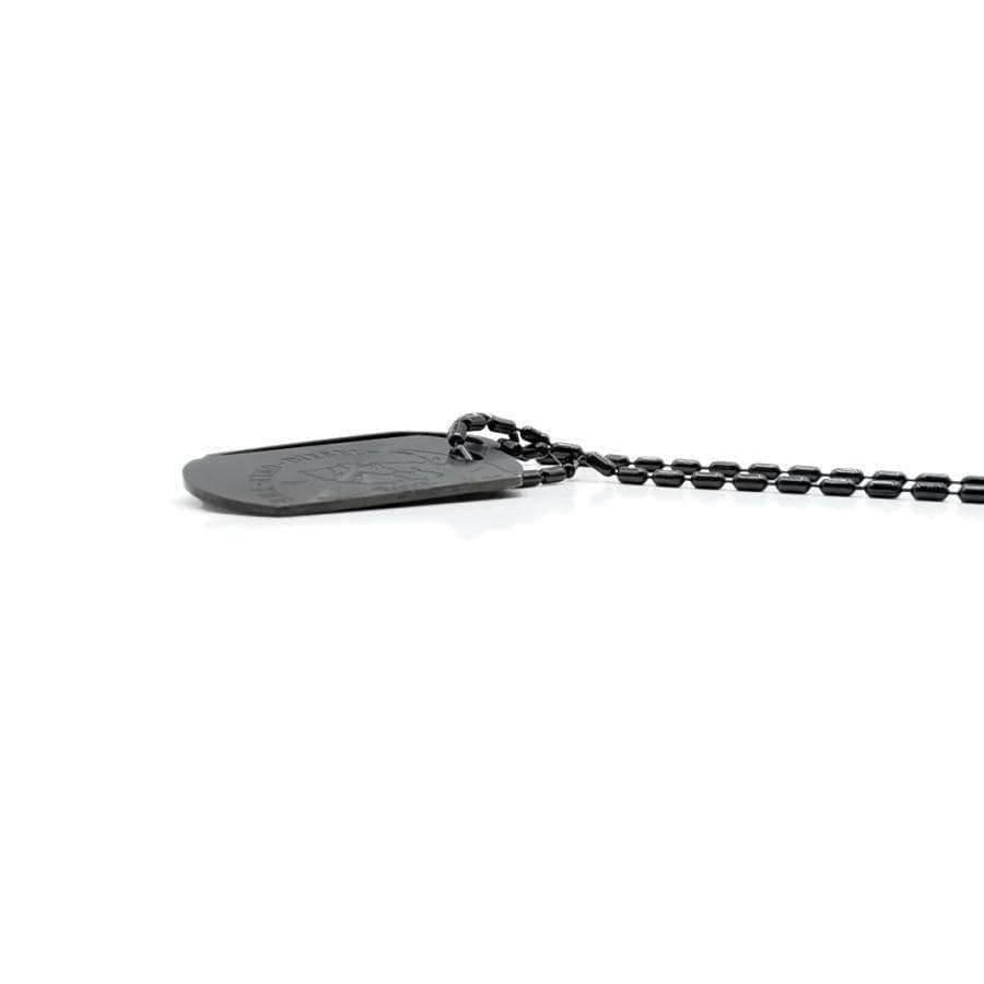 超美品 ディーゼル DIESEL ネックレス ドッグタグ 11-25120412