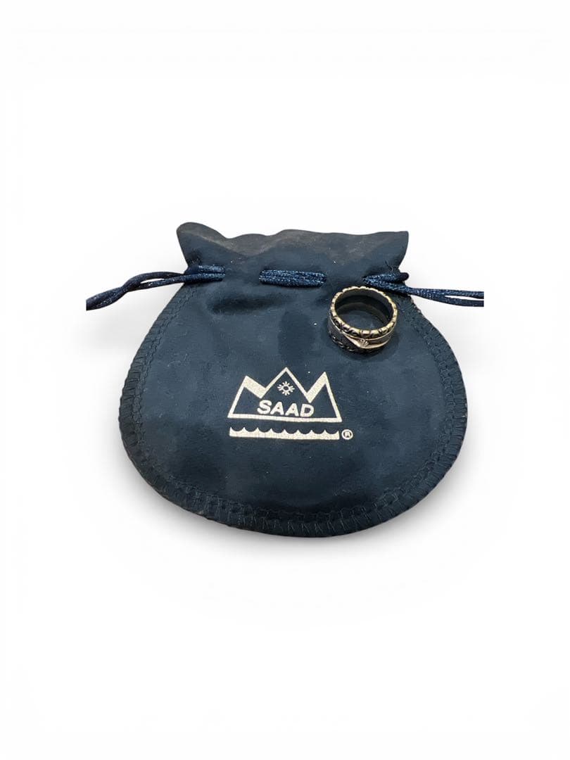 SAAD シルバーリング 専用ポーチ付き　11号