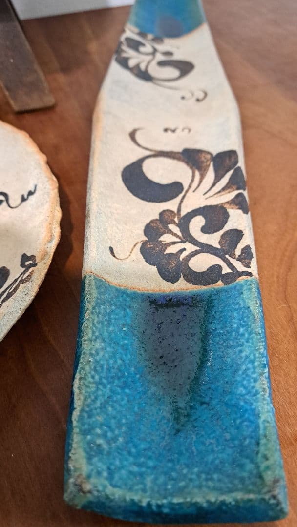 やちむん　北窯　與那原正守さん　皿４点