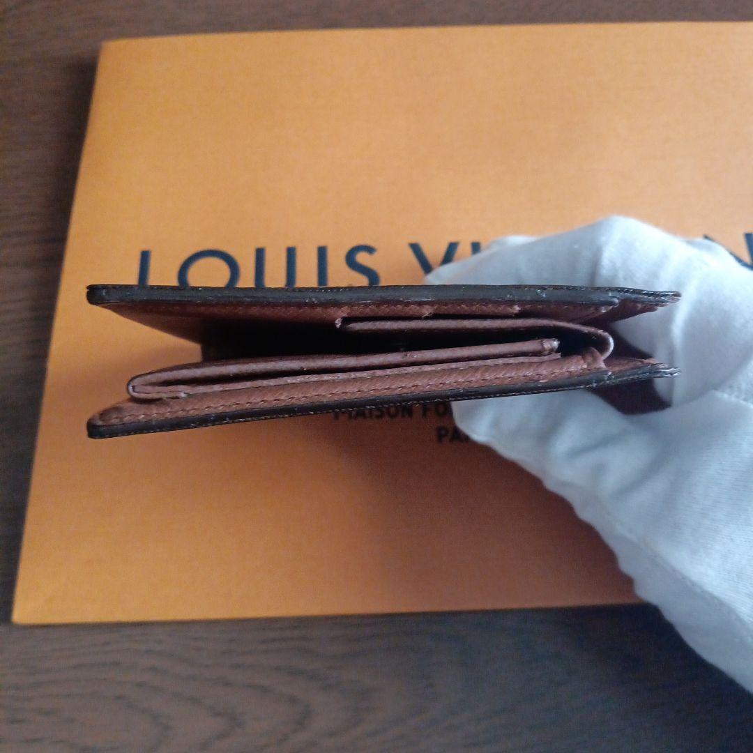 ルイ・ヴィトン。外観美品モノグラム、ポルト、フォイユ、マルコ折り財布