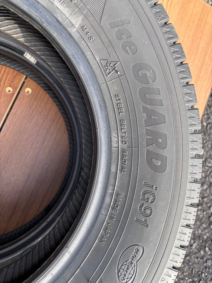 ヨコハマ iceGUARD iG91 145/80R12 80/78N LT4本