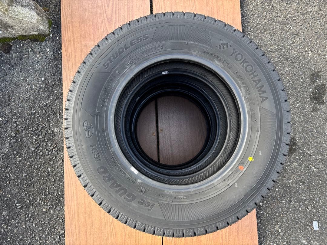 ヨコハマ iceGUARD iG91 145/80R12 80/78N LT4本