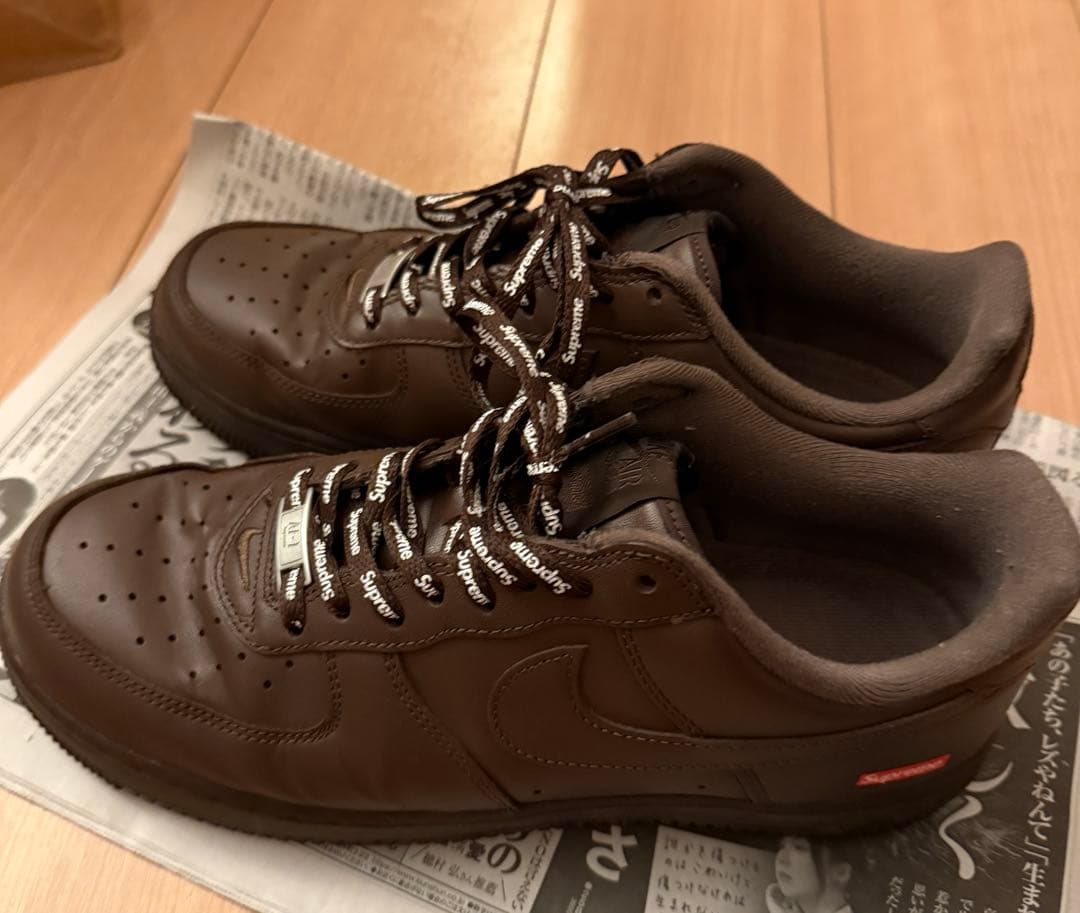 Nike× Supreme air force brown